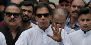 In a divided Pakistan,Imran Khan is on the front foot - for now