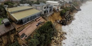 'Those homes should never have been built':The 40-year saga behind Wamberal beach erosion