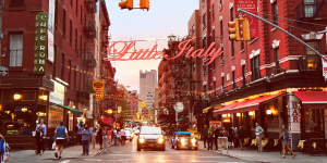 Little Italy’s Mulberry Street.