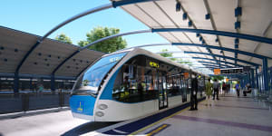 The latest design image for Brisbane Metro.