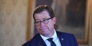 Inspector-General for Water Compliance Troy Grant said the legislation for illegal water trading is “rubbish”.