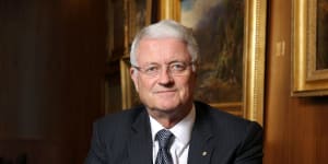 Former NAB chairman and current Wesfarmers chairman Michael Chaney