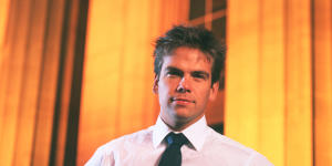 A young Lachlan Murdoch,now ready to run the News Corp empire.