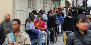 People line up to receive food relief in San Francisco. Piketty undeniably demonstrates that the US has hit record inequality with respect to both total income (the top 10 per cent get 50 per cent,the bottom 50 per cent get 20 per cent) and ownership of capital.