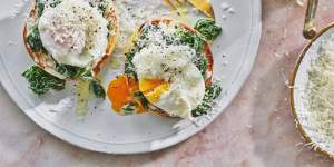 Florentine egg muffins.