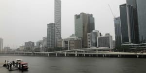 Brisbane storm likely to follow rainy morning on day of mourning