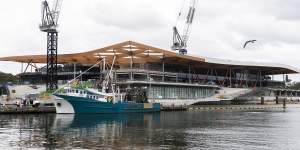 The new Sydney Fish Market at Blackwattle Bay will be serviced by ferry.