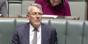 Attorney-General Mark Dreyfus during Question Time on Monday