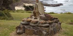 Lest we forget at the smallest memorial in NSW