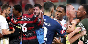 He hasn’t been in the A-League long,but already Wanderers skipper Marcelo Guedes has earned a reputation as one of the competition’s chief antagonists.