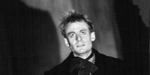 Richard Roxburgh as Hamlet in 1995 at Belvoir,the last time he attempted Shakespeare on stage.