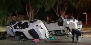 Horror ‘high-impact’ crash lands five people in Brisbane hospitals