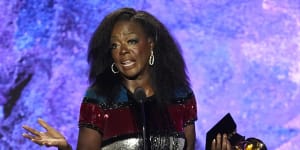 Viola Davis has become an EGOT after completing the set with her Grammy win on Monday morning AEDT.