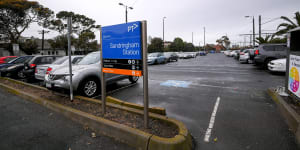 A commuter car park at Sandringham station promised by Scott Morrison in 2019 is not expected to be built until mid-2025 at the earliest.