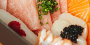 One of the ready-meals from ‘Hommakase’ offering a premium omakase experience at home.