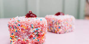 Lamingtons are a best-seller at Pandy Bakeshop in Melbourne.
