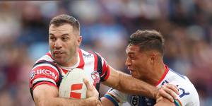 A decision will be made on Sunday morning on whether James Tedesco is pulled from the Roosters’ clash with North Queensland.