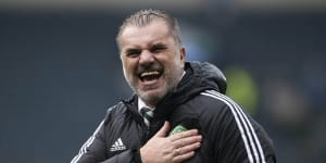 Ange Postecoglou has the chance to join an exclusive club of treble-winning Celtic managers.