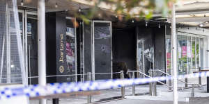 The Karizma restaurant was badly damaged in the attacks. 