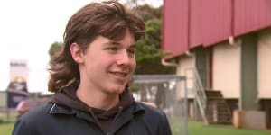 ‘Get it off’:Teen saved friend from shark attack