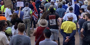 Protestors gathered outside Parliament in Perth on Friday.