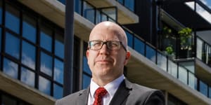 Strata law expert Chris Kerin,pictured above,has advised more than 80 owners corporations on matters relating to building defects in the past eight years. 