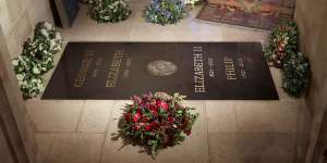 A ledger stone,following the interment of the late Queen Elizabeth II,has been installed at St George’s Chapel,Windsor Castle.