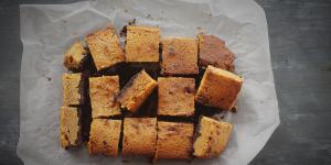Gingies - Ginger,whisky and maple squares.
