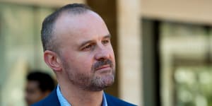 Chief Minister and Treasurer Andrew Barr would create a reserve of funds to allow directorates to over-spend their capital works budget,if deductions are made later.