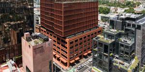 The T3 Collingwood office tower is fast attracting tenants now that it is fully built. 