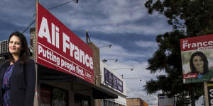Labor's candidate for Dickson,Ali France,lost her leg in a horrific accident in 2011.