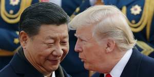 Chinese President Xi Jinping welcomed Donald Trump to China in November 2017.