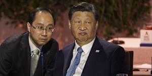 Xi Jinping drops his guard at the APEC leaders’ summit in November.