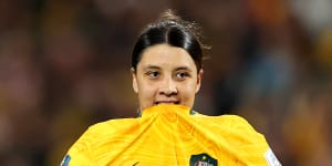 Sam Kerr finally ruled out of Olympics – five months after knee injury