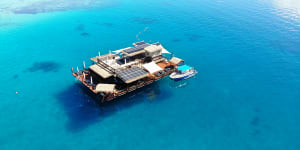 Floating pontoon Seventh Heaven Fiji is now offering overnight stays thanks to high demand.