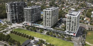 The development at 23 Halifax Street,Macquarie Park has serious defects,the Building Commission NSW says.