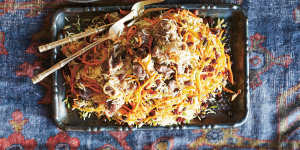 Beautiful and balanced:Kabuli palaw is Afghanistan's national dish.