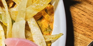 The pickled fish rilettes served at Peasant’s Paradice are inspired by a family recipe for South African pickled fish. 