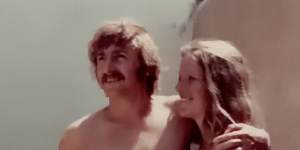 Di and Michael Hart on their honeymoon in Ibiza in 1972.