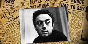 Did Lenny Bruce read the room?