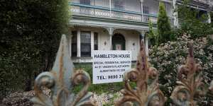 Hambleton House has come under the spotlight during the royal commission into supported residential services.