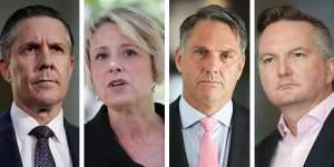 Mark Butler,Kristina Keneally,Richard Marles and Chris Bowen all have new responsibilities after the Labor reshuffle.