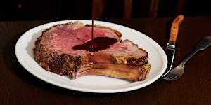 Standing rib roast.