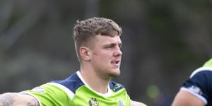 Sutton starts early in search of Raiders'NRL debut