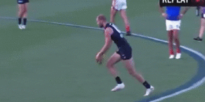 Harry McKay has worked on the flaw in his goalkicking technique.