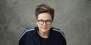 Hannah Gadsby called out Barry Humphries when he was alive and her tweets were resurrected after his death.