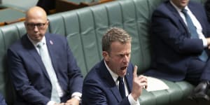 Opposition immigration spokesman Dan Tehan accused the government of being too “gutless” to hold a debate on its own bill.