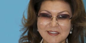 Kazakhstan heiress abruptly ousted from regime