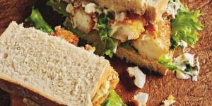 Fish finger sandwiches are one of the most popular dishes in Britain.