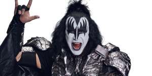 Gene Simmons from Kiss. 